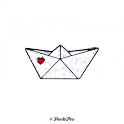 Insigna Barcuta din hartie