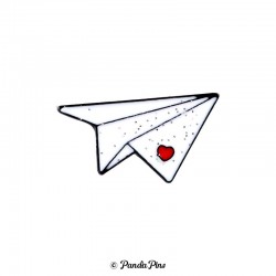 Insigna Avion din hartie