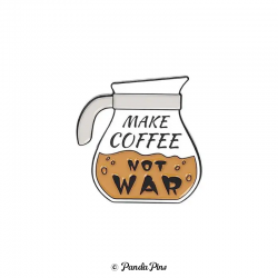 Insigna metalica Make Coffee